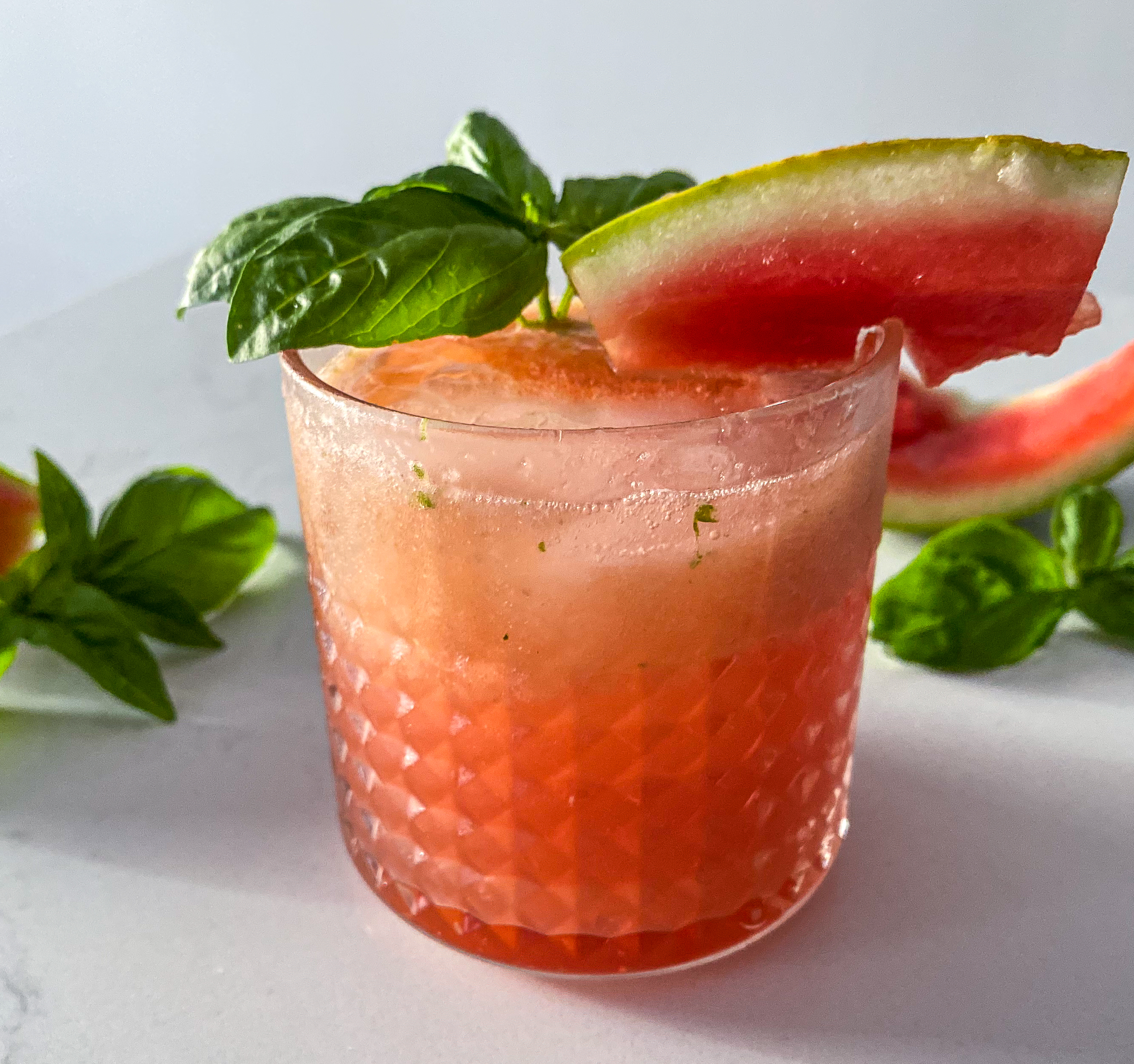 The Best Gin Watermelon Basil Smash